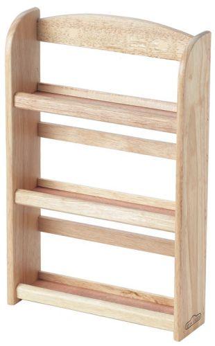 Wooden Wall Spice Rack